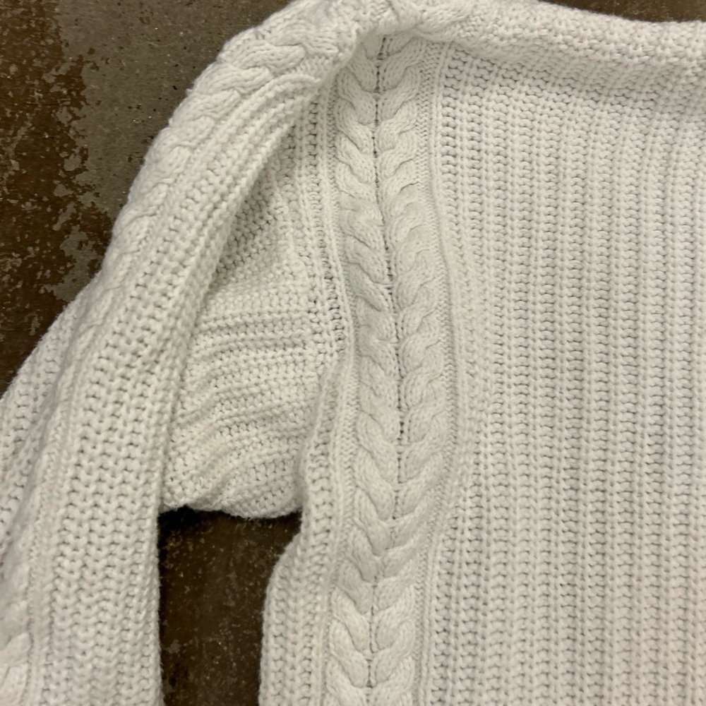 Merona made in england chunky cableknit
Fishermen corton Sweater - Picture 2 of 6